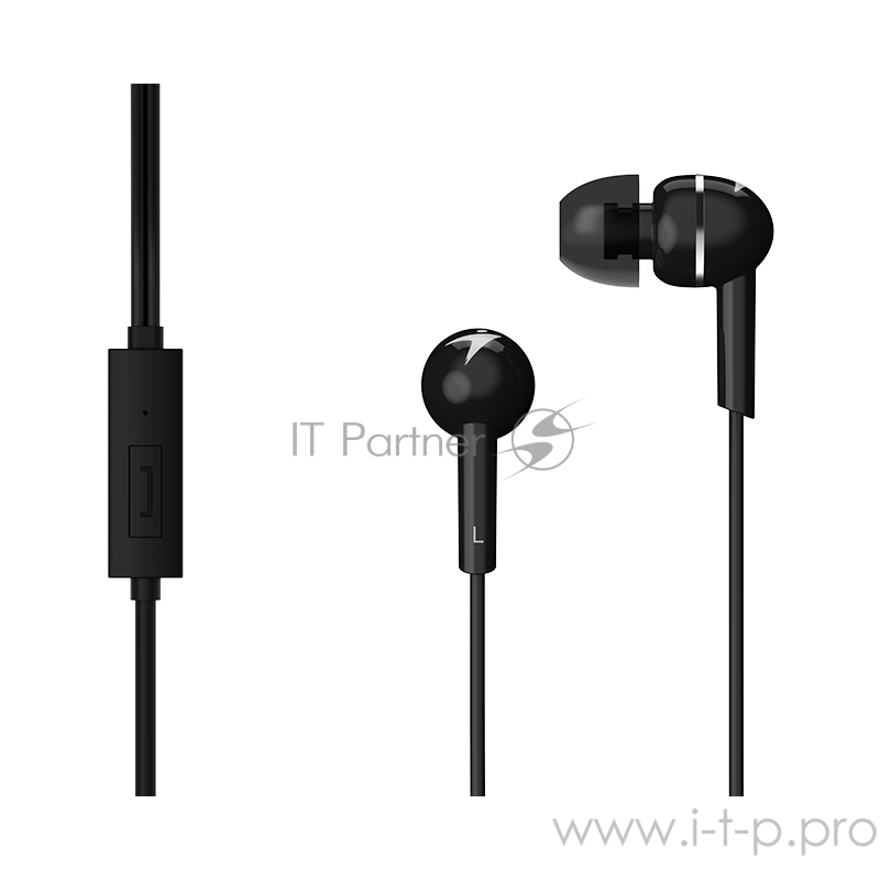 Наушники вкладыши Genius HS-M300, black Наушники вкладыши Genius HS-M300, black