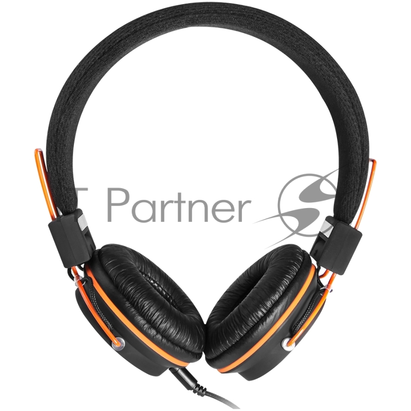 Наушники проводные Canyon, Черный/Оранжевый CNE-CHP2