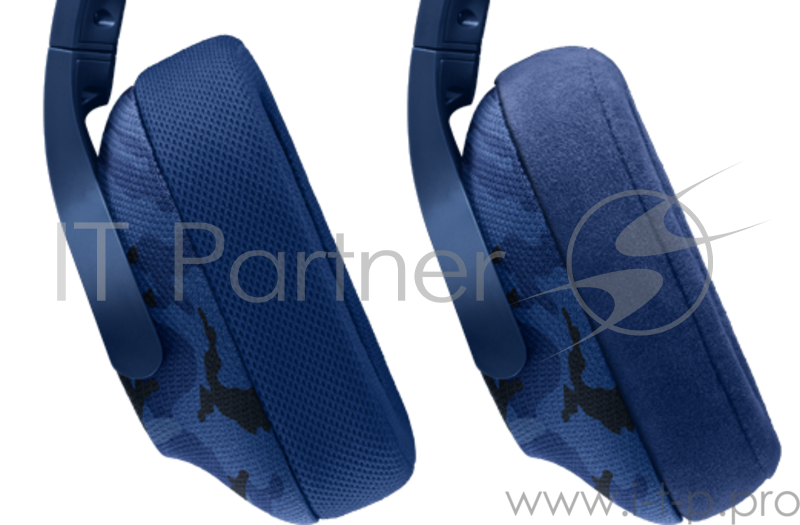 Наушники Logitech G433 BLUE CAMO (камуфляжный синий)