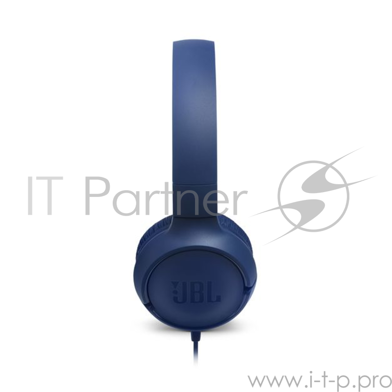 Наушники JBL накладныеT500, 32 Ом, синий