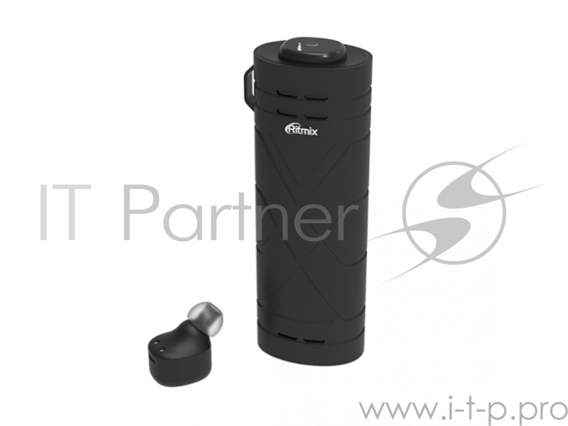 Наушники Ritmix RH-808BTH Sport TWS Black (bluetooth)