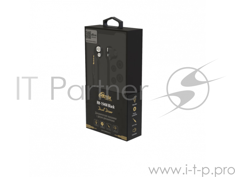 Наушники Ritmix RH-194M Black