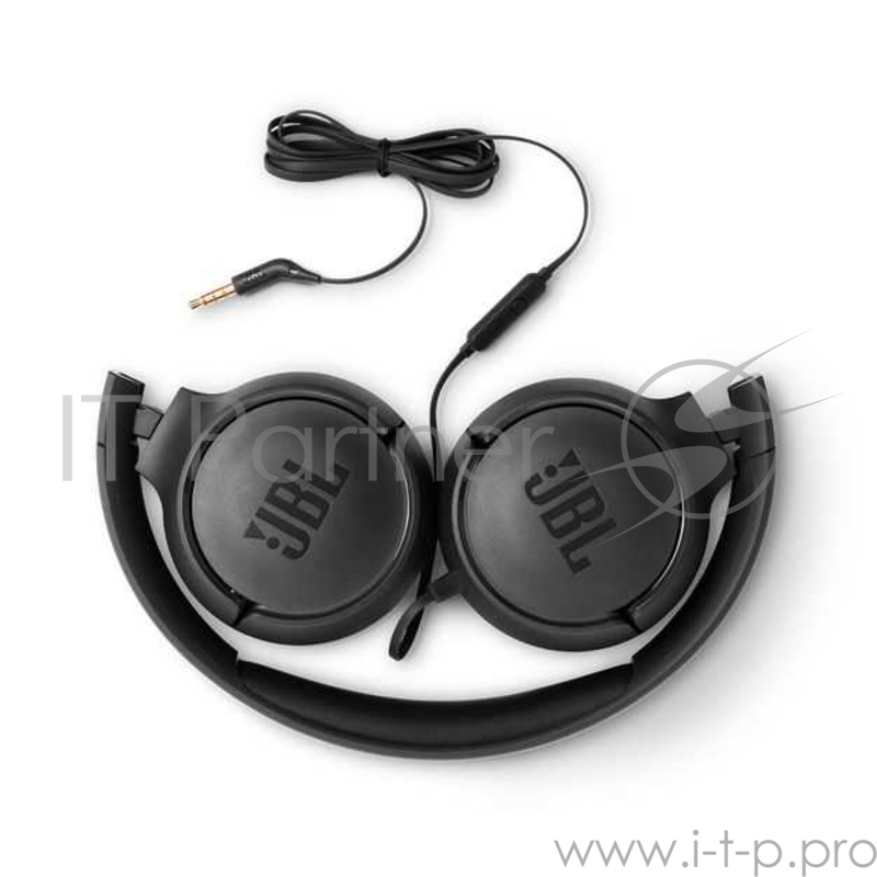 Наушники JBL Наушники накладныеT500, 32 Ом, черный