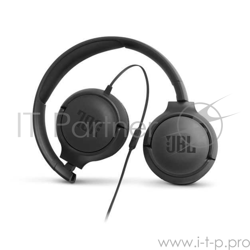 Наушники JBL Наушники накладныеT500, 32 Ом, черный