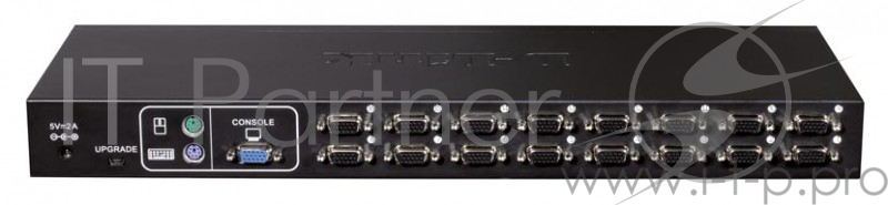 Переключатель D-Link KVM-450 16-портовый переключатель KVM с портами PS2/USB
