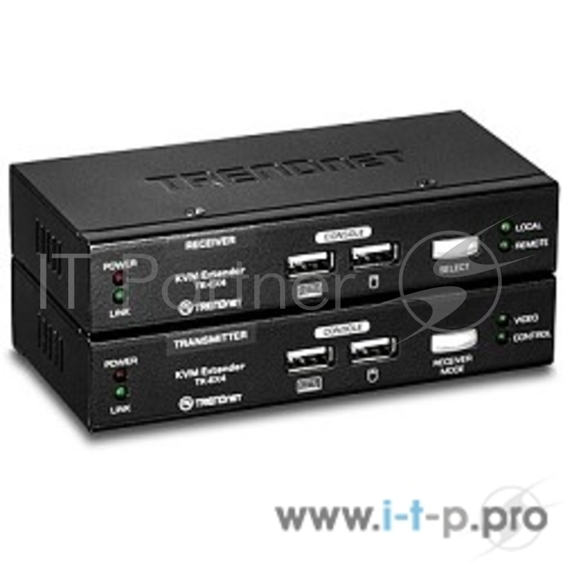 Переключатель TRENDNet TK-EX4 Комплект KVM-удлинителей