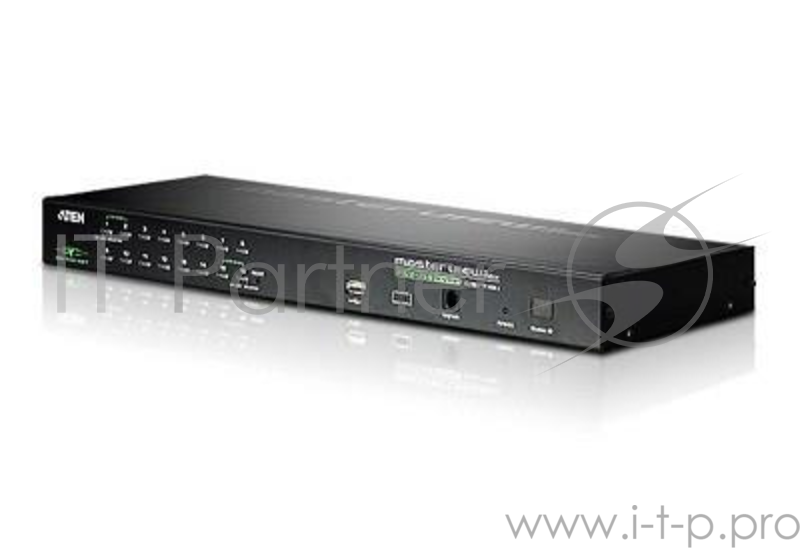 Переключатель KVM ATEN CS1716i-AT-G 16-портовый PS/2-USB KVM Over the NET переключатель c доступом c локального и удаленых рабочих мест.