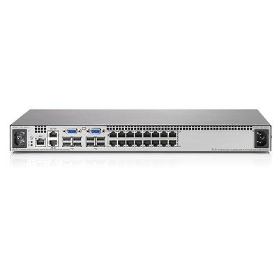 Переключатель HPE 0x2x16 KVM Switch G2 with Virtual Media CAC Software (AF618A)