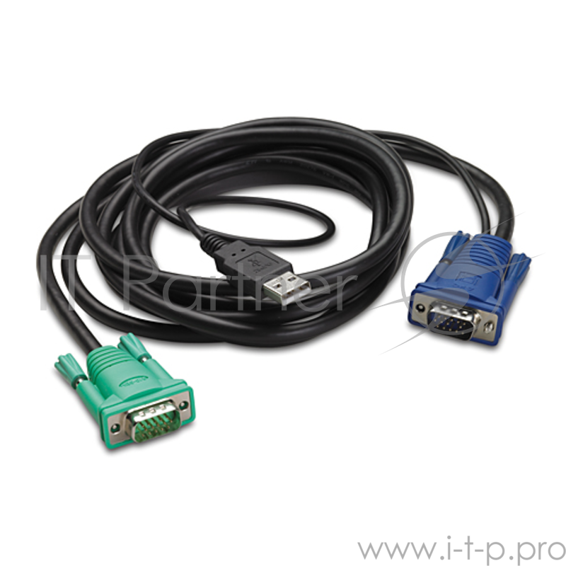 Кабель usb kvm APC INTEGRATED LCD KVM USB CABLE - 6 FT (1.8m)