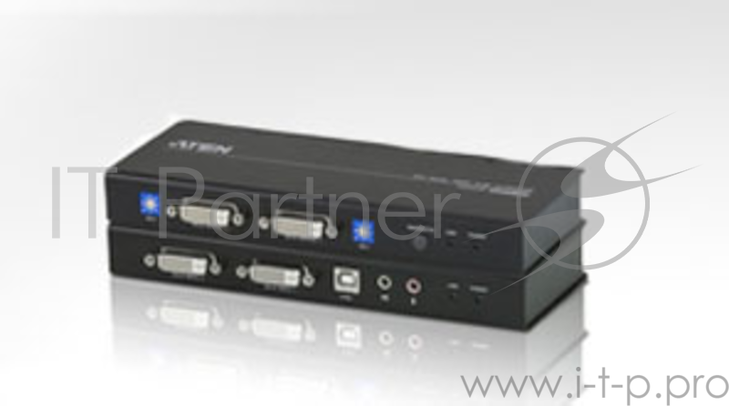 Удлинитель DVI Dual View KVM Extender