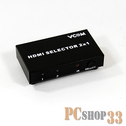 Переключатель HDMI 1.4V 2=>1 VCOM <DD432>