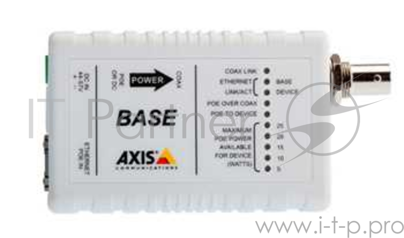 Комплект адаптеров AXIS T8640 POE+ OVER COAX ADAP