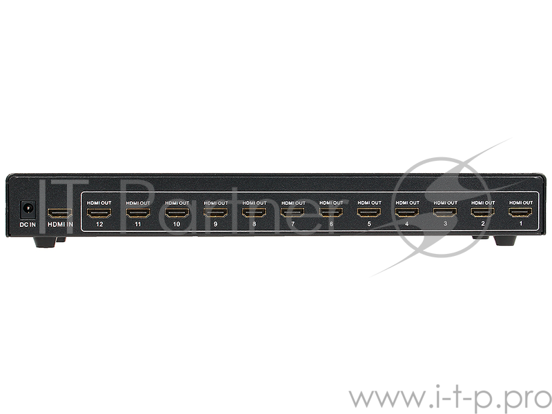 Разветвитель VCOM DD4112 Разветвитель HDMI Spliitter 1=>12 3D Full-HD 1.4v, каскадируемый