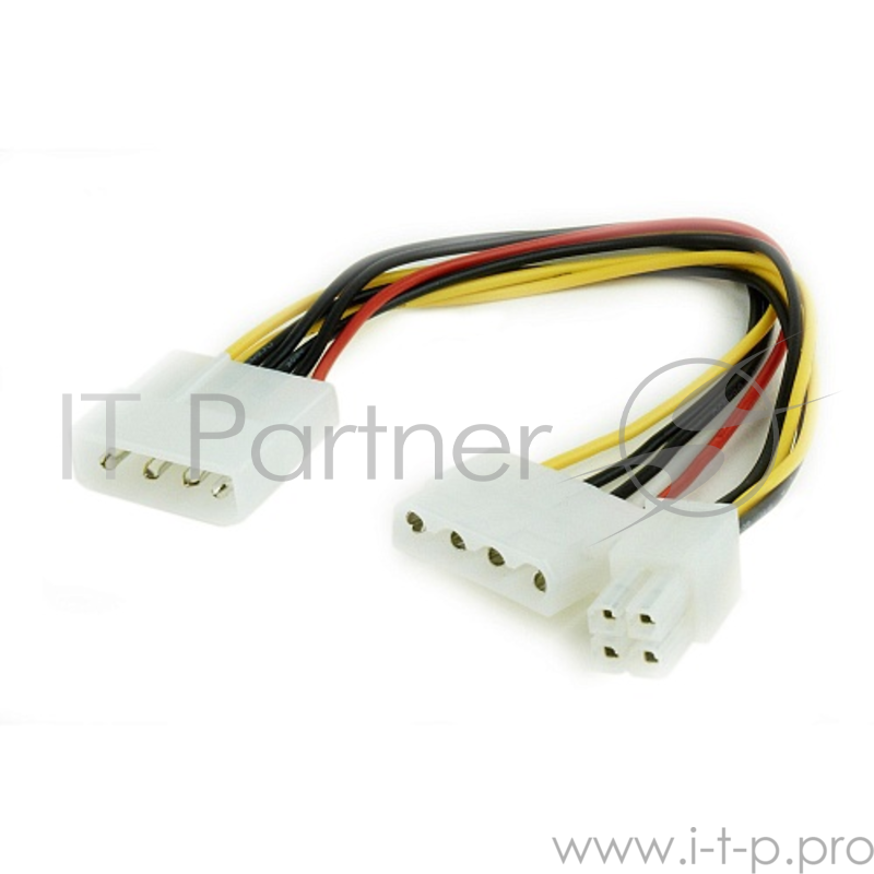 Разветвитель питания Gembird CC-PSU-4, Molex->Molex + ATX 4 пин