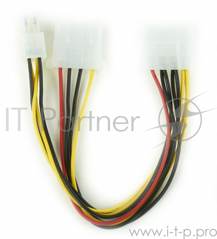 Разветвитель питания Gembird CC-PSU-4, Molex->Molex + ATX 4 пин