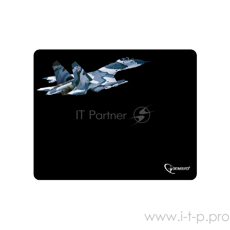Коврик Gembird MP-GAME8, рисунок- самолет, Коврик игровой для мыши, размеры 250*200*3мм