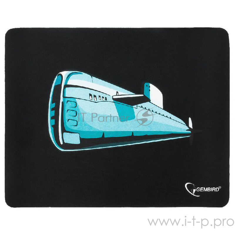 Коврик Gembird MP-GAME7 рисунок- подводная лодка, Коврик для мыши, размеры 250*200*3мм