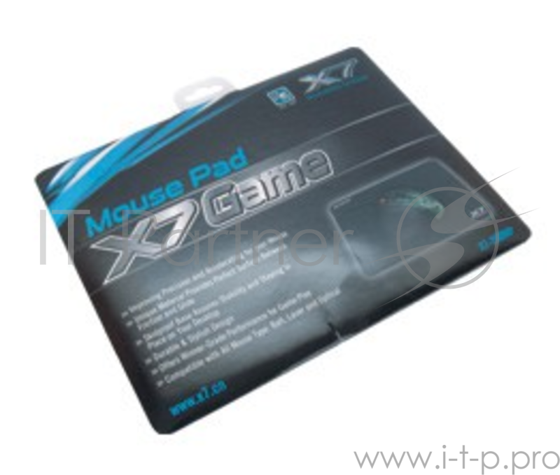 Коврик A4-X7-200MP, черный, для игровой мыши размер- 250х200х3мм2,300