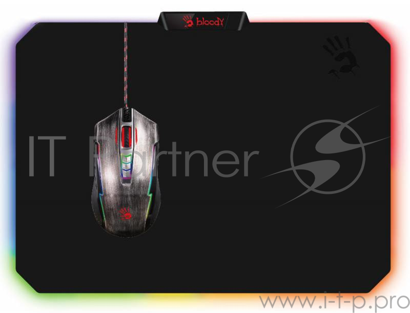 Коврик для мыши A4 Bloody MP-60R черный/рисунок