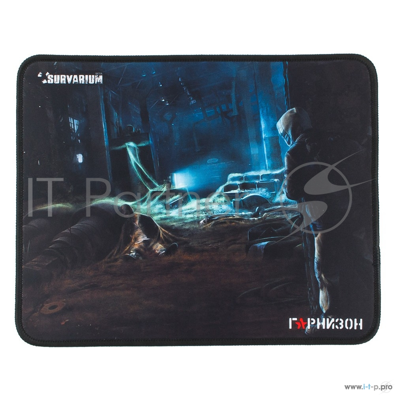 Коврик для мыши Гарнизон GMP-115, игровой, дизайн - игра Survarium, ткань/резина, размеры 200 x 250 x 3 мм