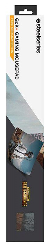 Коврик для мыши Steelseries QcK+ PUBG Miramar Edition рисунок