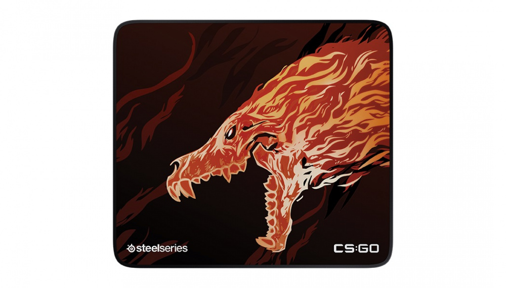 Коврик для мыши Steelseries QcK+ CS:GO Howl Edition рисунок
