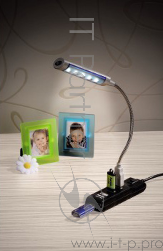 Разветвитель USB 2.0 Hama Switch 4порт. черный (00054590)