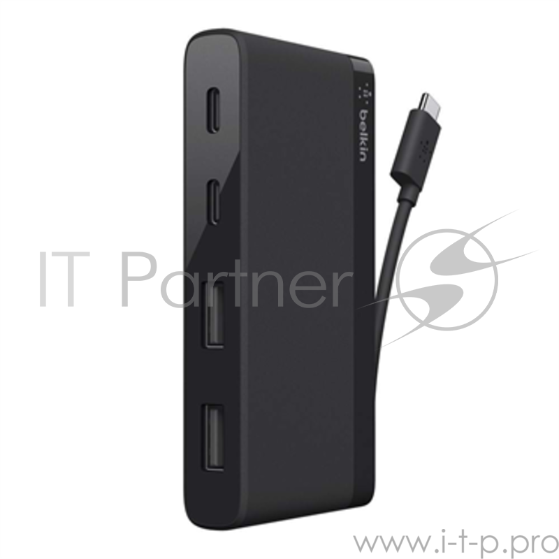 Концентратор сетевой Belkin USB-C 4-Port Mini Hub