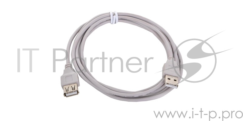 Кабель USB 2.0 Am-Af удлинитель 3м