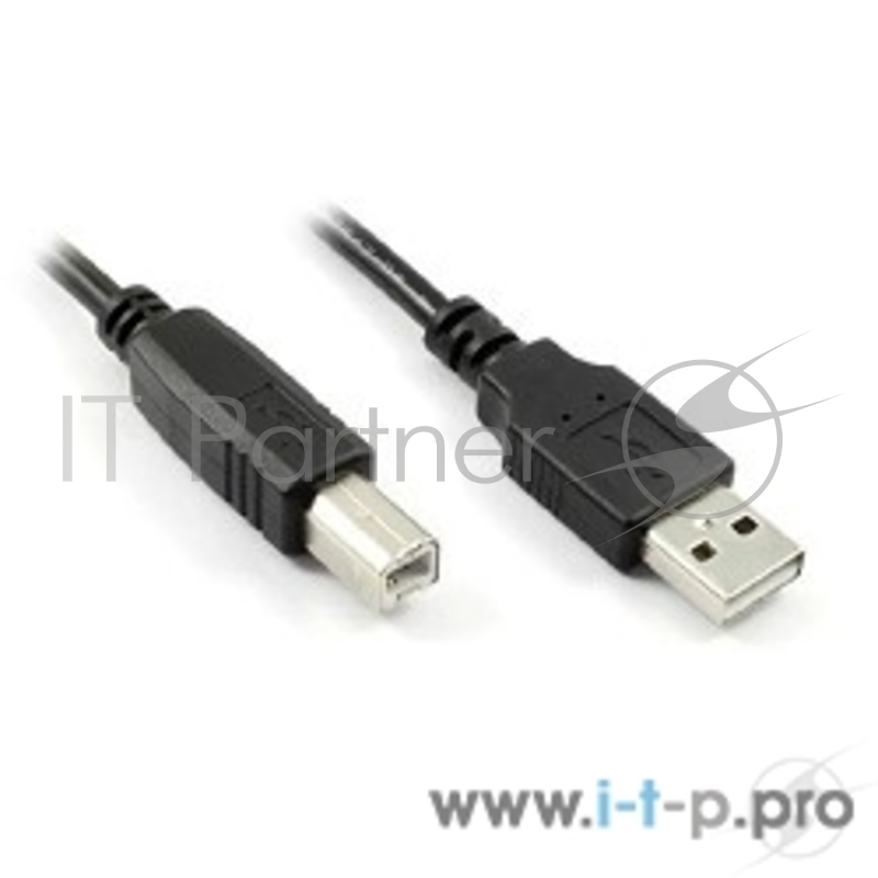 Кабель Greenconnect USB 2.0 0.5m Premium AM / BM, 28 / 28 AWG двойное экранирование, антифриз, черный