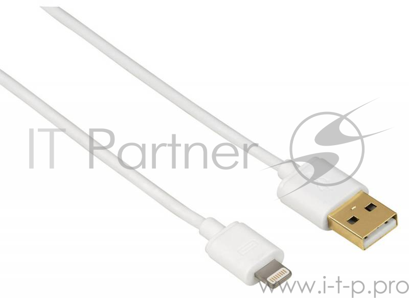 Кабель Hama Lightning MFi-USB белый 1.5м для Apple iPhone 5/5c/5S/6+ для Apple iPad 4/mini/Air (00054567)