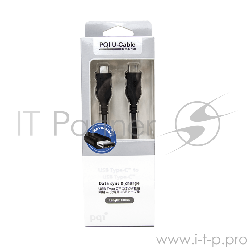 Кабель PQI U-Cable USB-C to USB-C