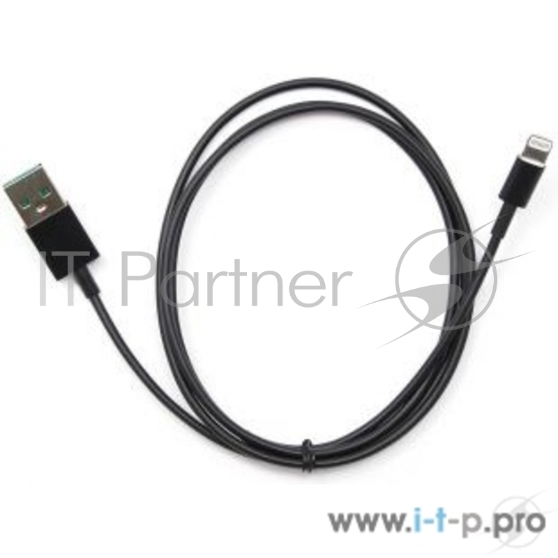Кабель USB Cablexpert CC-USB-AP2MBP AM/Apple, для iPhone5/6 Lightning, 1м, черный, пакет