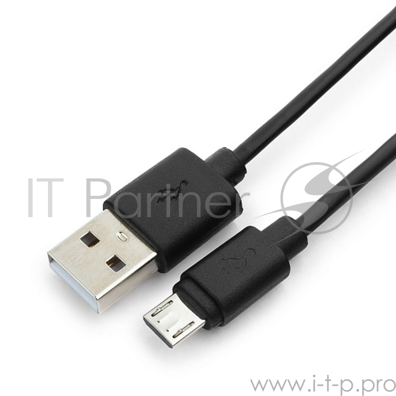 Кабель USB 2.0 Pro Гарнизон GCC-mUSB2-AMBM-1.8M, AM/microBM 5P, 1.8м, черный, пакет