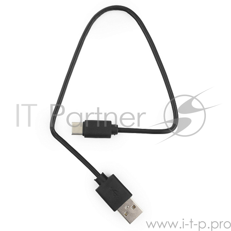 Кабель USB Гарнизон GCC-USB2-AMCM-0.3M, USB2.0 AM/ USB3.1 Type-C, 0.3м, пакет