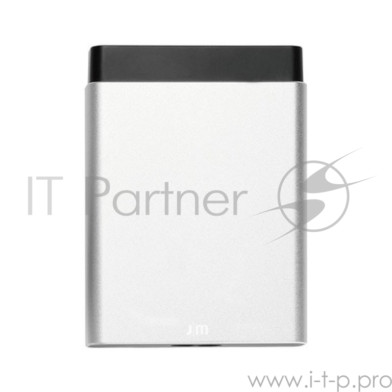 Зарядное устройство от сети Just Mobile AluCharge для мобильных устройств, 4 USB порта. Цвет серебряный.