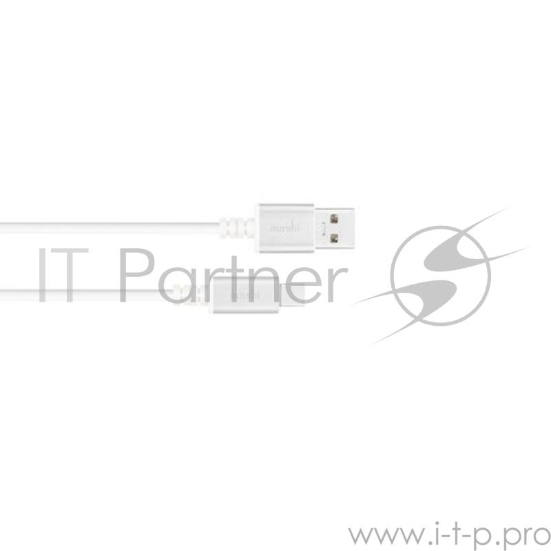 Кабель Moshi USB to USB-C. Длина 1 м. Цвет белый.