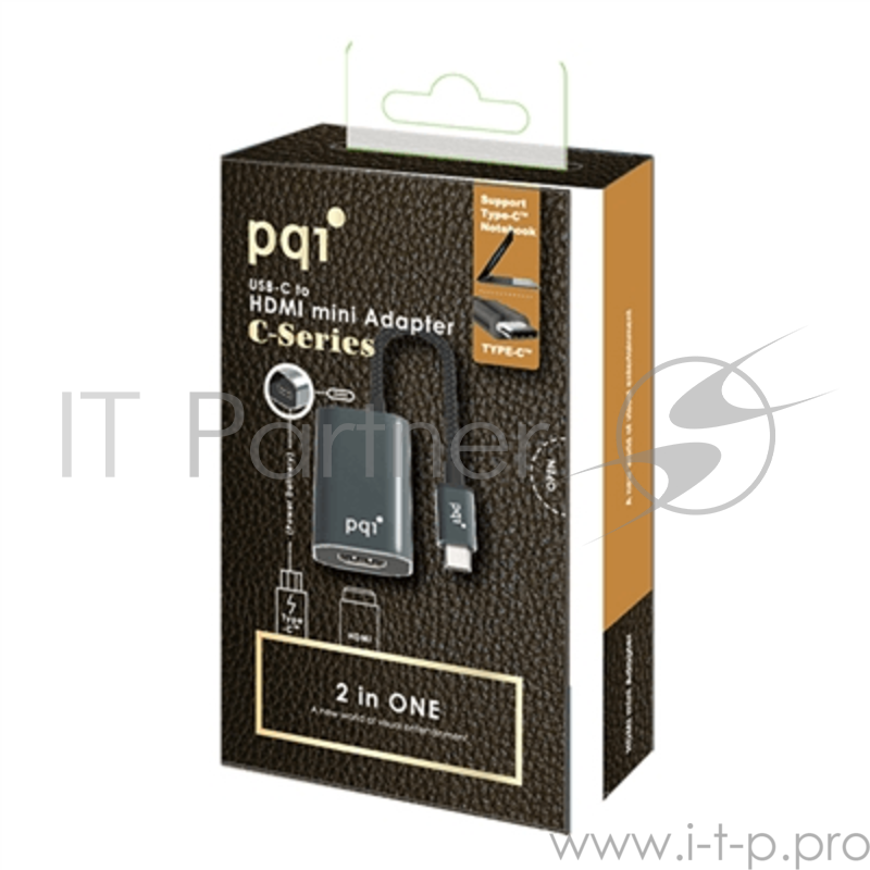 Адаптер-переходник PQI USB-C to HDMI mini