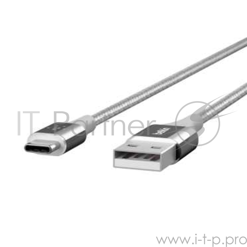 Кабель Belkin Duratek USB-C to A Cable, Silver
