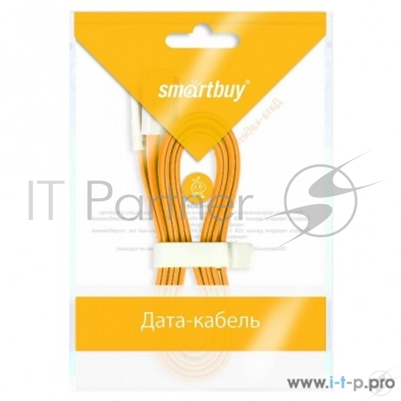 Дата-кабель Smartbuy USB - 30-pin для Apple, магнитный, длина 1,2 м, оранжевый (iK-412m orange)/500