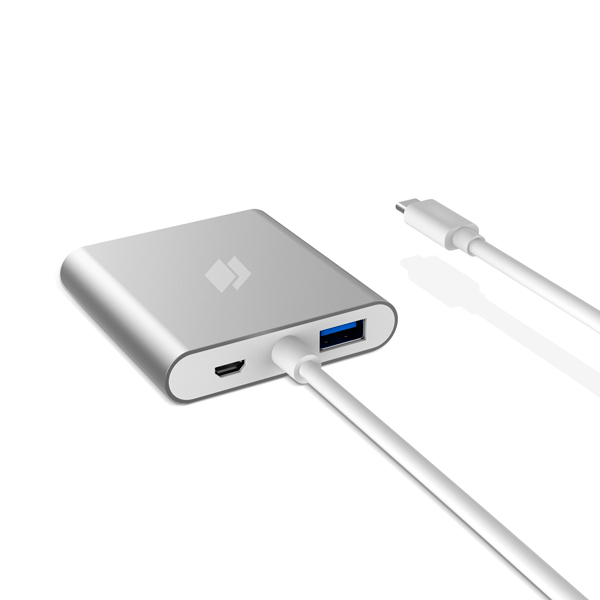 Кабель HIPER HUB HIPER C4 , USB Type-C
