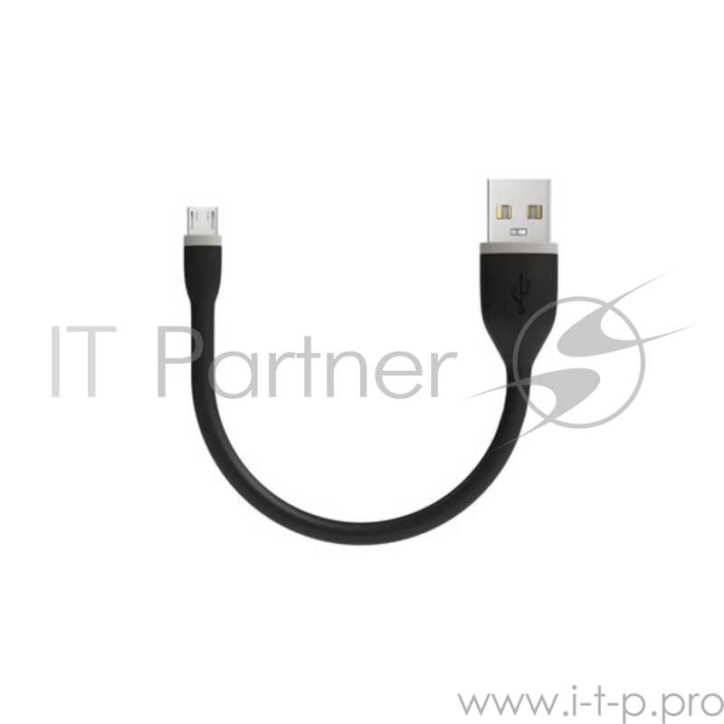 Кабель Satechi Flexible Micro to USB. Длина 15 см. Цвет черный.