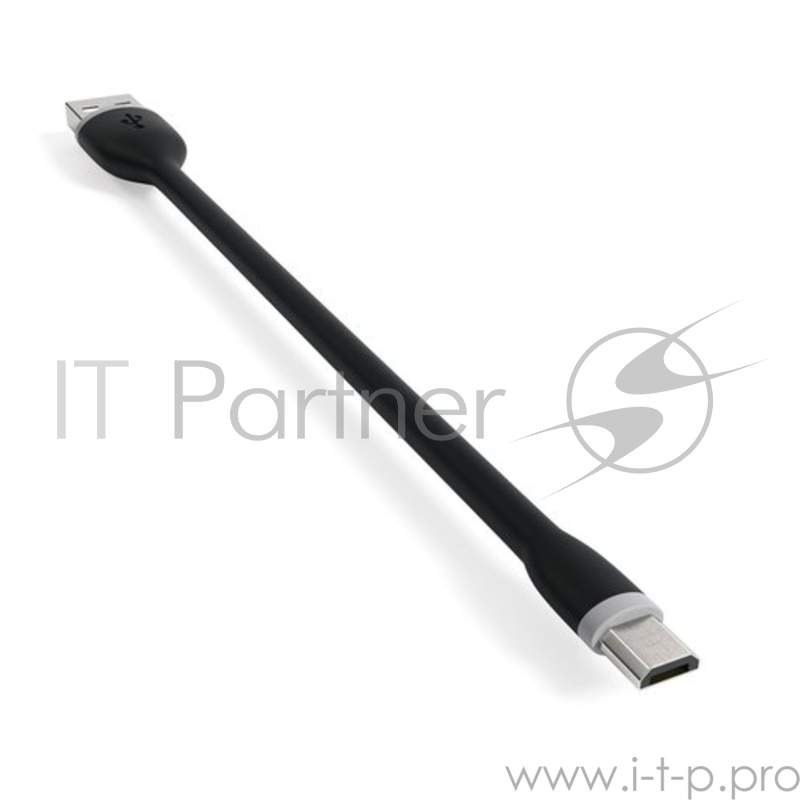Кабель Satechi Flexible Micro to USB. Длина 15 см. Цвет черный.