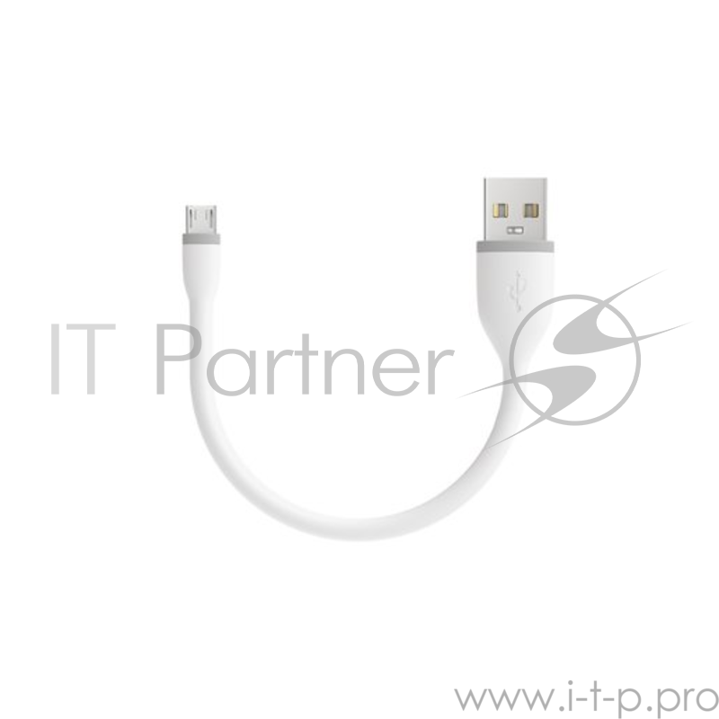 Кабель Satechi Flexible Micro to USB. Длина 15 см. Цвет белый.