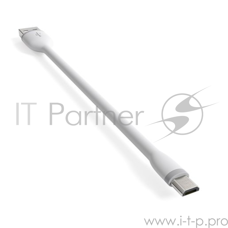 Кабель Satechi Flexible Micro to USB. Длина 15 см. Цвет белый.