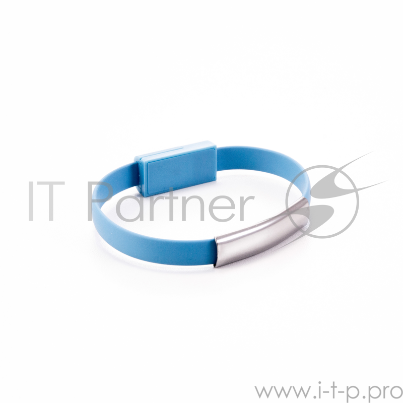 Кабель Gmini GM-WDC-200BL, USB-microUSB плоский, синий