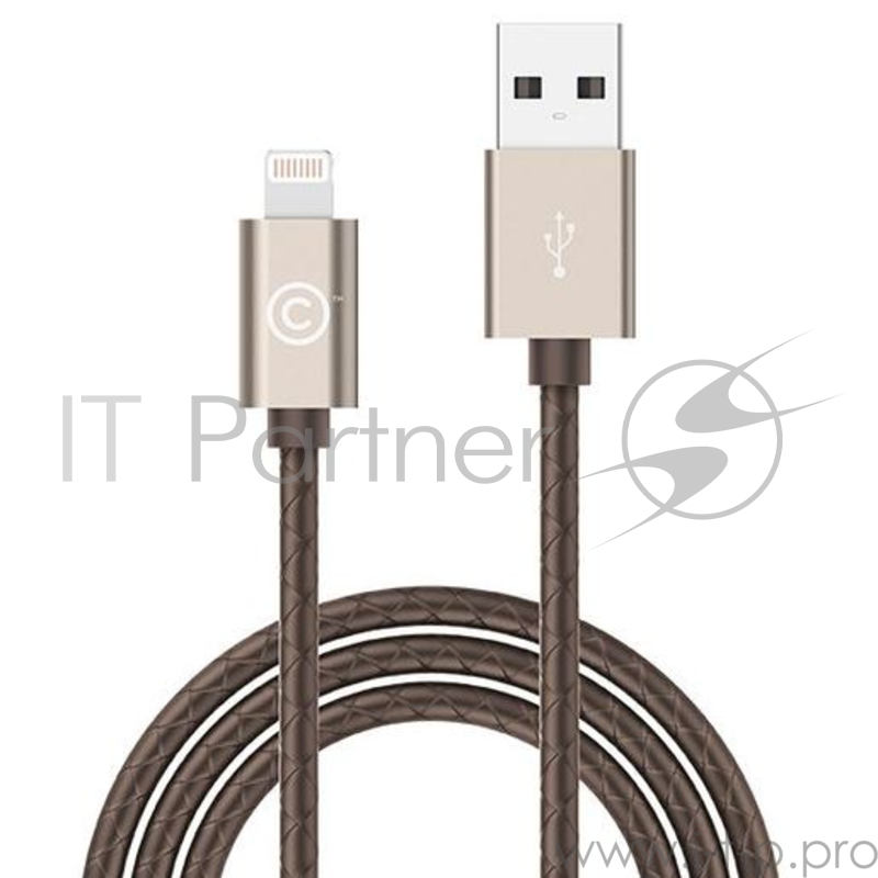 Кабель LAB.C USB на Lightning. Длина 1,8 м. Цвет: золотой.