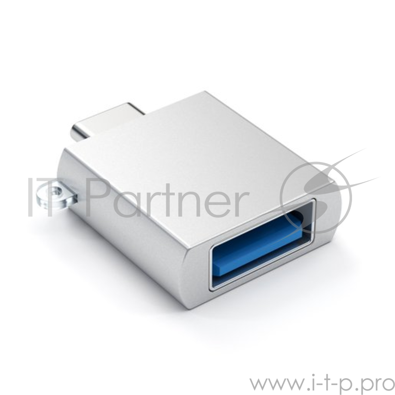 USB адаптер Satechi Type-C USB Adapter USB-C to USB 3.0. Цвет серебряный.