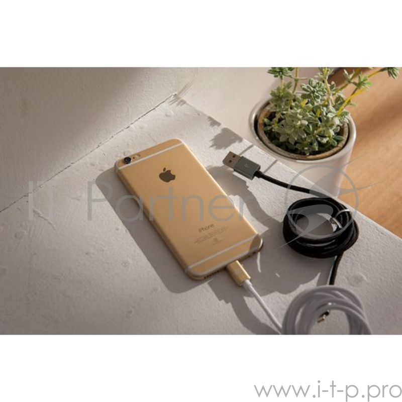 Кабель ТМ LAB.C. USB на Lightning. Длина 1,2 м., Цвет: серый.