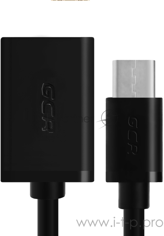 Greenconnect Переходник USB 2.0 Type C 0.15m черный, 28/28 AWG, CM / AF, экран, армированный, морозостойкий Greenconnect Переходник USB 2.0 Type C 0.15m черный, 28/28 AWG, CM / AF, экран, армированный, морозостойкий